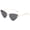 Gold Black, variant on Fashion Triangle Cat Eye Sunglasses Women Metal Rimless Women's Sunglasses Black Elegant Cool Girl Eyewear Trendy-USA