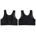 thumbnail image 4 of Women's Wirefree Plus Size Lace Minimizer Bra Front Buckle Sports Bra Oversized Underwear Front Buckle Vest Lace Bra, 4 of 6