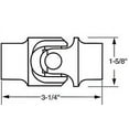 thumbnail image 2 of Steering Universal Joint Steel 3/4-30 X 1in Smoo, 2 of 2