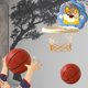 thumbnail image 1 of Aro de baloncesto para niños, juguete deportivo de interior para niños, juego familiar portátil de altura ajustable, portería de baloncesto para puert perro un, 1 of 8