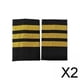 thumbnail image 1 of Charreteras de aerolíneas,Barras de uniformes profesionales para aviación,Hombreras,insignias,deslizadores,charreteras,Insignias de uniforme de avión Rayas de hombro del conductor,Accesorios, 1 of 10