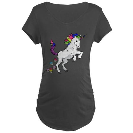 

CafePress - Unicorn Cupcakes - Maternity Dark T-Shirt