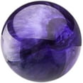 thumbnail image 2 of Marble Style Round Ball Gear Shift Knob with Adapters Universal Car Shift Knob Adapter Acrylic Stick Shift Knob Fit for Most Transmission Vehicles (Purple), 2 of 5