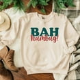 thumbnail image 2 of Bah Humbug Red And Green | Sweatshirt, 2 of 4