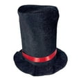 thumbnail image 3 of Kuntesetty Top Hat Gentleman Costume Accessory Black Magician Butler Funny Magician Hat, 3 of 9