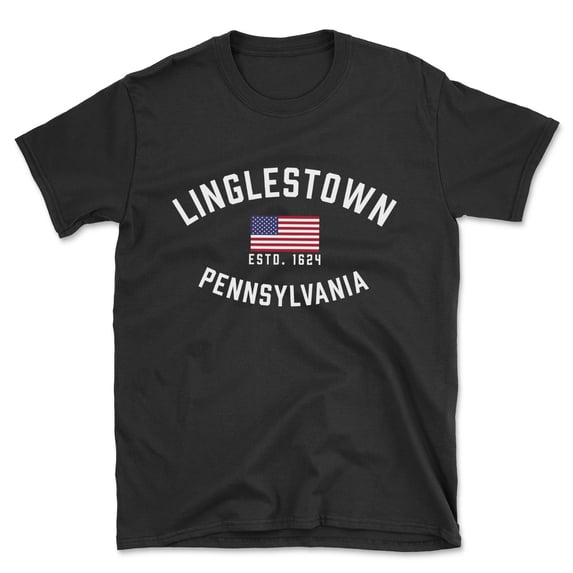 Linglestown Pennsylvania Patriot Men's Cotton T-Shirt