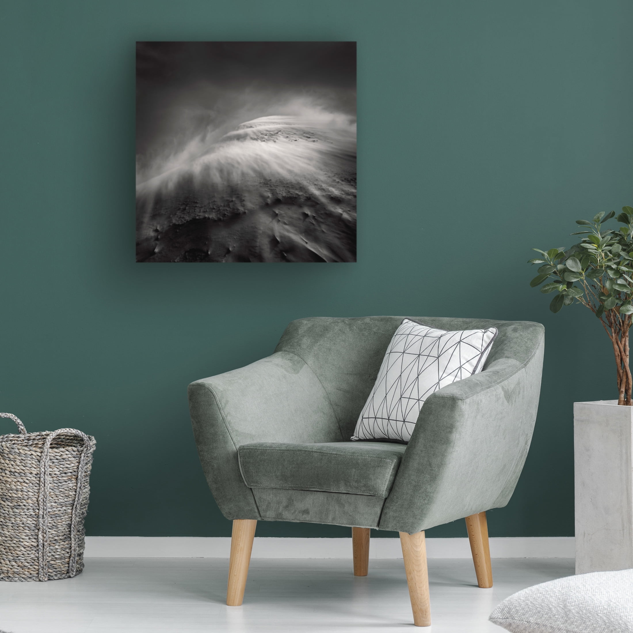 Trademark Fine Art Jean Luc BILLET  Sandwind Vent de Sable Canvas Wall Art