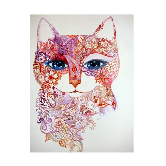 Trademark Fine Art 'Tattoo' Canvas Art by Oxana Ziaka