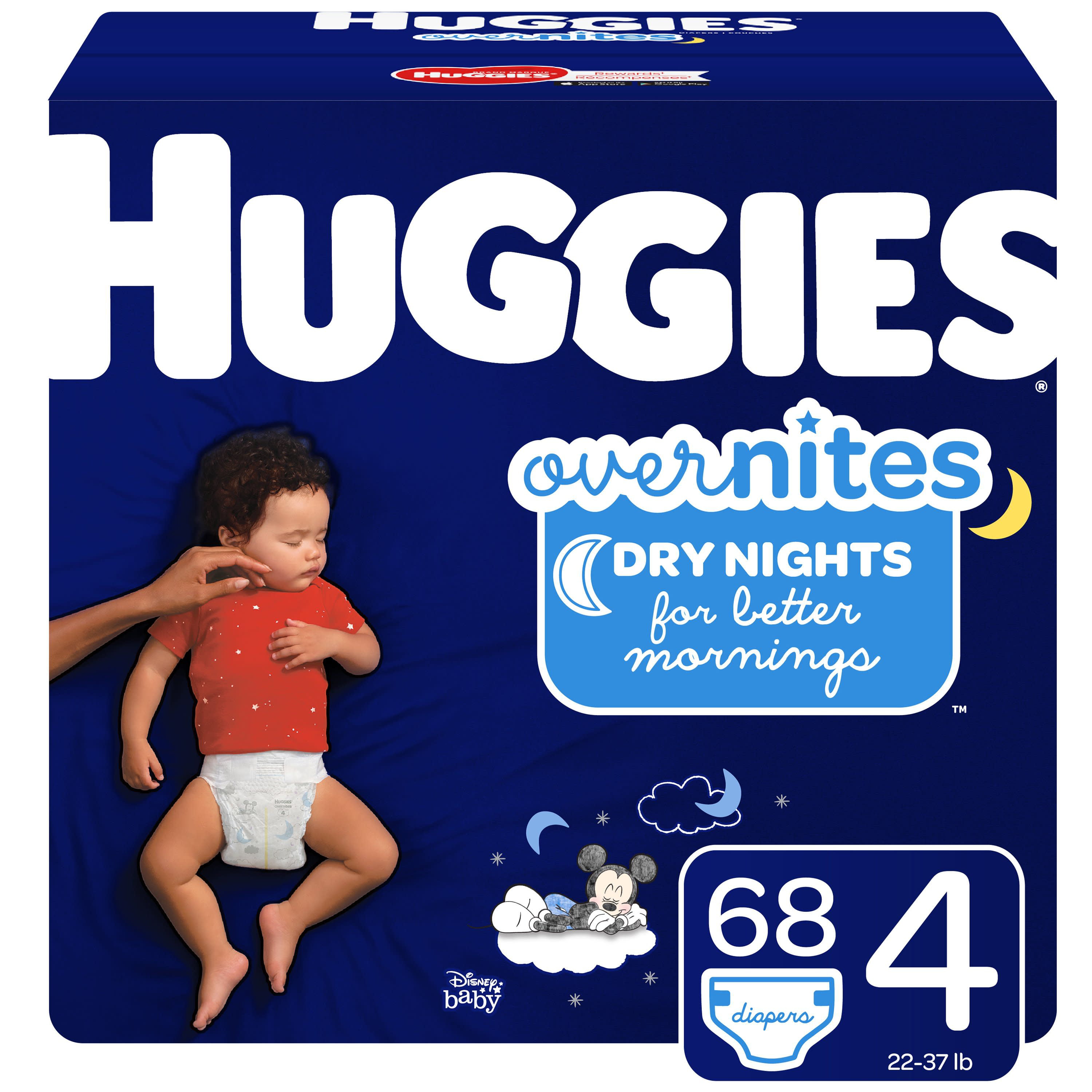 Huggies Overnites Nighttime Diapers 