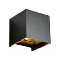 thumbnail image 1 of LED Wall Lamp, Black Modern LED Square Up And Down Wall Light  For Living Room, 1 of 8