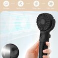 thumbnail image 7 of Portable Misting Fan USB Rechargeable Refrigeration Conditioner 4-speed Airflow Neck Hanging Suitable For Travel Home Office And Bedroom, Xinsrenus Under $5! Portable Misting Fan, 7 of 7