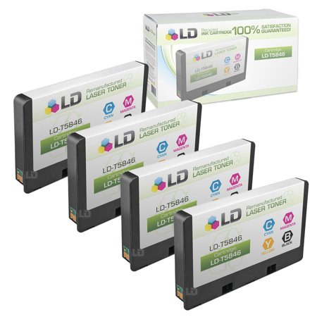 LD Products Remanufactured T5846 Set of 4 Black Cartridges