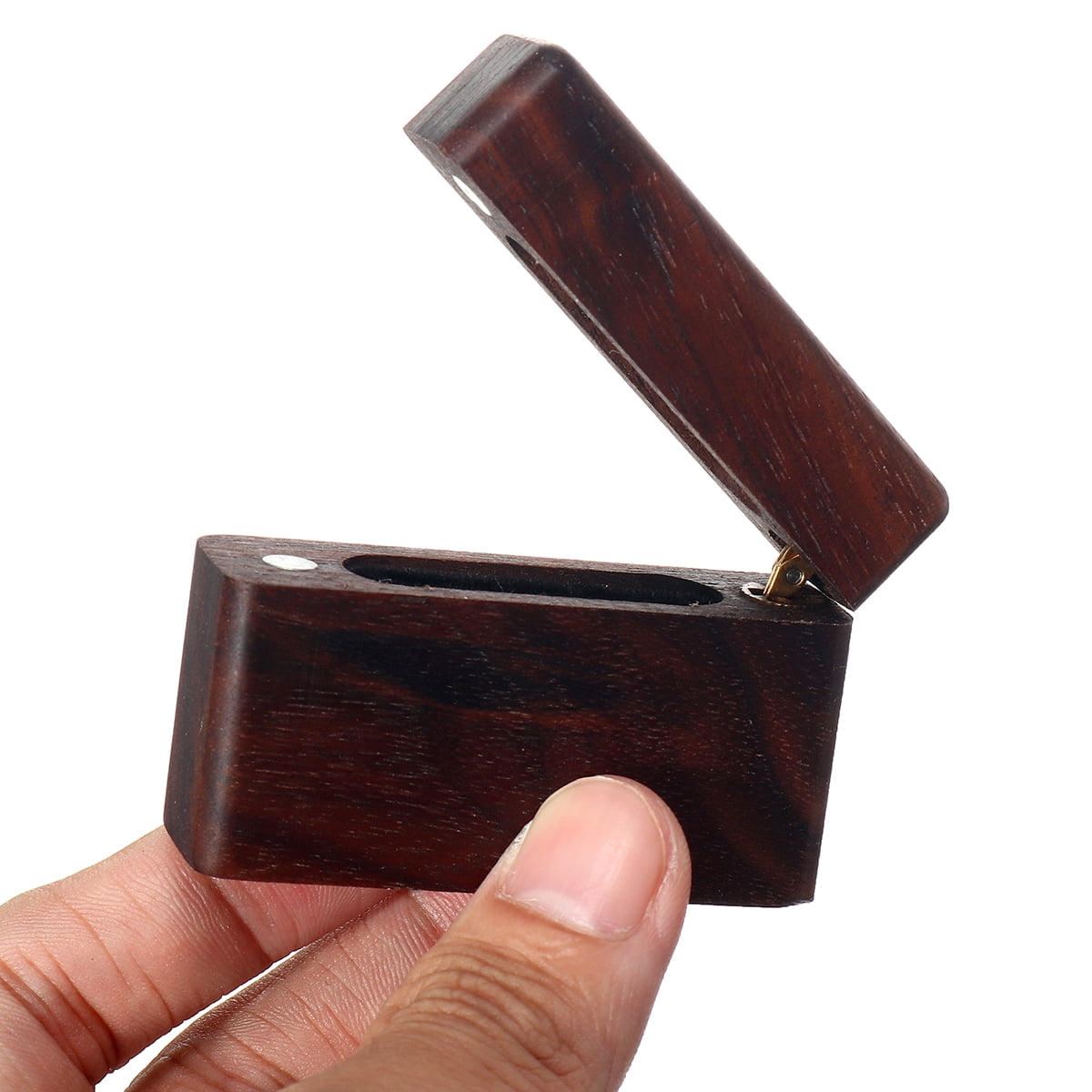 slim wooden ring box