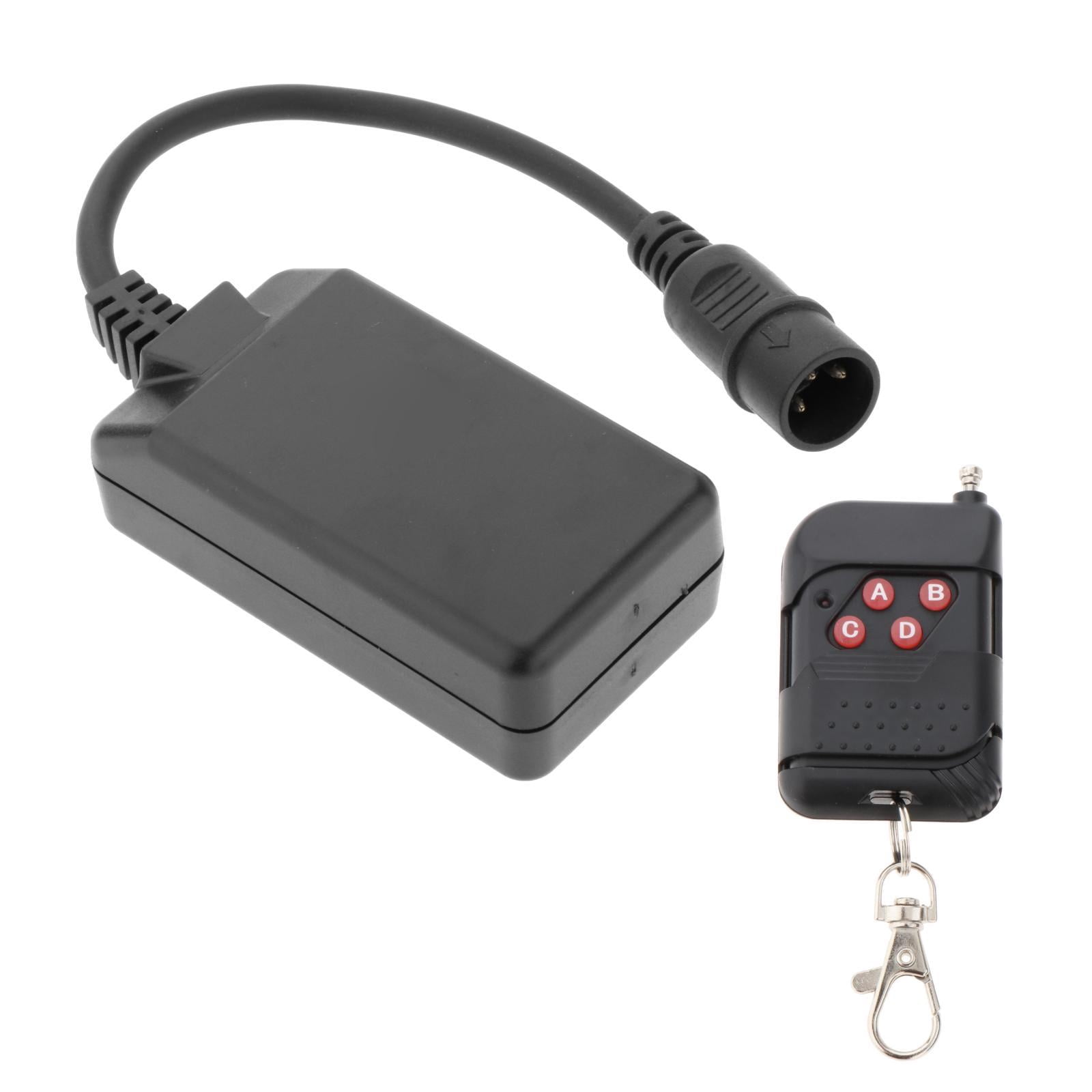 400W 900W 1500W Receiver Replacement RC Black Fogger Controller Wireless Transmit Receiver Remote Controller Smoke Machine for Stage