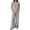 #04 Gray 【Mix & Match: Stock Up on Your Favorite Colors】, variant on Women's V Neck Short Sleeve Top & Wide Leg Pants Set, Soft Nylon Spandex Loungewear, Casual 2 Piece Outfit with Stretchy Waist, for Relaxed Days, Work from Home, or | TruBelle,Black L