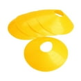thumbnail image 3 of SHOWERORO Athletic Field Marker Tray Yellow Polyethylene 10Pcs 7.6x7.3x2In For Football Training, 3 of 8