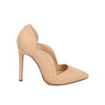 thumbnail image 2 of New Women Liliana Selina-14 Faux Suede Pointy Toe Scalloped Stiletto Pump, 2 of 5