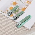 thumbnail image 6 of Unique Bargains 1 Set Portable Nail Clippers Set Toenail Clippers Green, 6 of 7