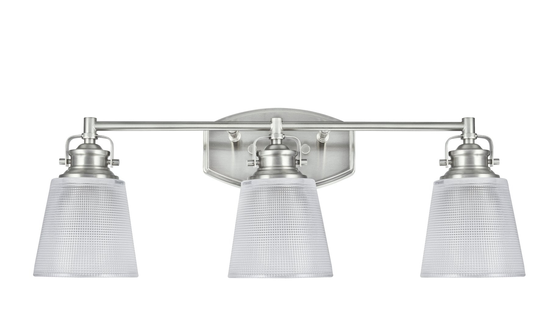 Aspen Creative 62087, ThreeLight Metal Bathroom Vanity Wall Light Fixture, 24" Wide