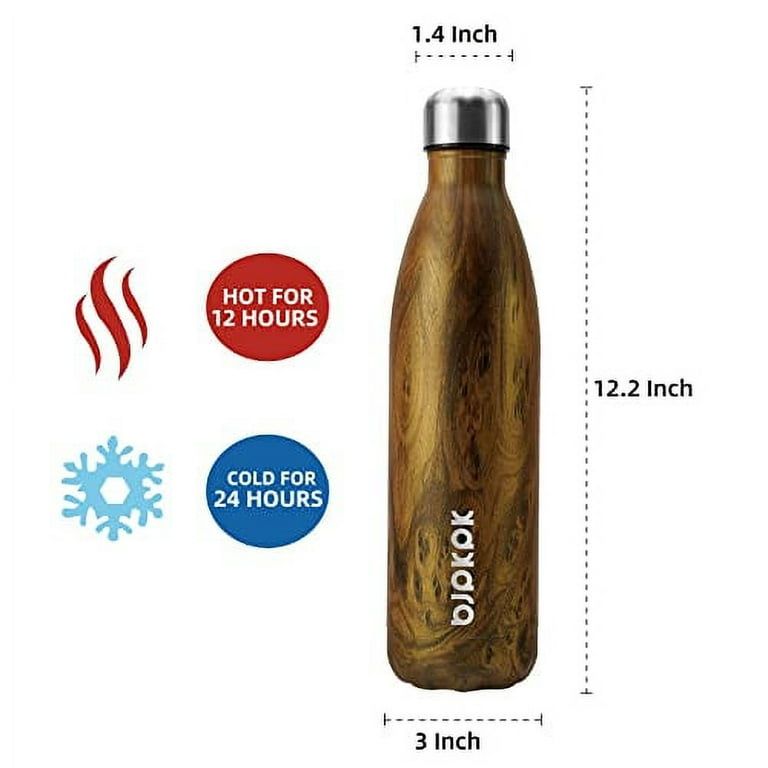 BJPKPK Insulated Water Bottles, Dishwasher Safe 36oz Water Bottle with  Handle, Leakproof BPA Free Water Jug, Stainless Steel Water Bottle for  Sports