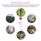 thumbnail image 3 of Pink Solar Cat Wind Bell Lamp for Decor 1Pcs with Solar Charging Feature, 3 of 5