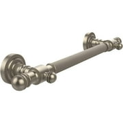 16-in Grab Bar Reeded in Antique Pewter