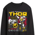 thumbnail image 3 of Marvel Thor - Digital Thor - Men's Long Sleeve Graphic T-Shirt, 3 of 5