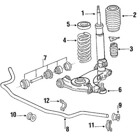 Genuine OE Mercedes-Benz Control Arm - 124-330-39-07