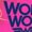 Hot Pink, variant on Wonder Woman 75Th Burst Women's T Shirt, Athletic Heather, Small
