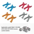 thumbnail image 4 of mmirethe 2piece Remote Control Car Metal Front Arm For 1/18 Wltoys A949 RC Car Aluminum Front Swing Arm RC Gold 1Set, 4 of 6