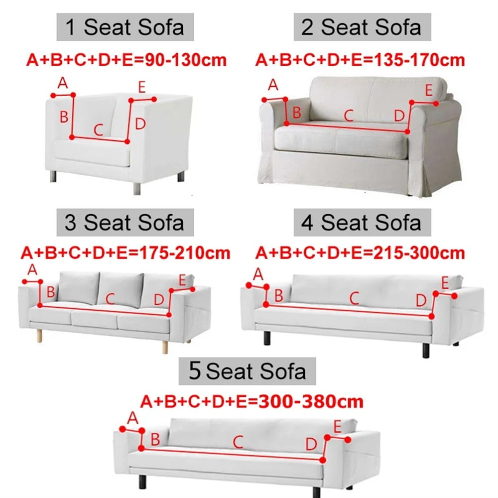 Elastic Sofa Covers For Living Room Geometric ArmChair Knitted Corn Grid Fabric Sofa Slipcovers Chair Protector