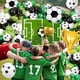 thumbnail image 3 of Yanonmyfd Globos de Fútbol con Letrero Feliz Cumpleaños en Español, 55 Decoración de Soccer para Fiesta Temática de Fútbol, Globos Metálicos para Fans (A),Fútbol A, 3 of 20