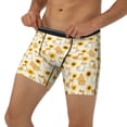 thumbnail image 3 of Cauagu Shiba Inu Dog Print Men's Boxer Briefs, Funny & Cute Underwear Elastic Waistband Briefs Ideal Gift for Men,1-Pack, 3 of 7