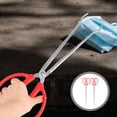 thumbnail image 2 of MasteelfCA 2pcs Stainless Steel Trash Picking Pliers Trash Grabber Tools Trash Picking Tools, 2 of 8