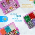 thumbnail image 2 of Bins & Things Étui de Rangement Empilable pour Jouets Compatible avec Beyblade, Hot Wheels, 2 of 9