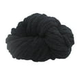 thumbnail image 2 of Tachiuwa Chunky Chenille Yarn for Crocheting, Bulky Thick Yarn for Knitting,Super Bulky Chunky Yarn for Hand Knitting Blanket Black, 2 of 9