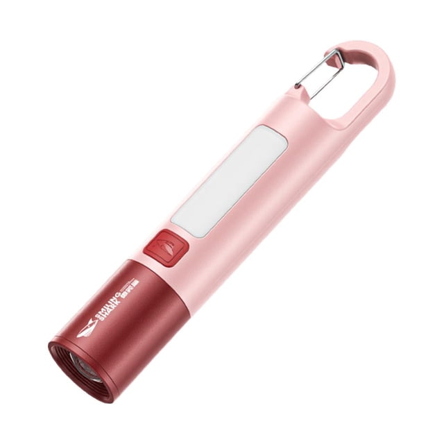 LED Flashlight Telescopic Zoom Torch Light With Hook Camping Light USB