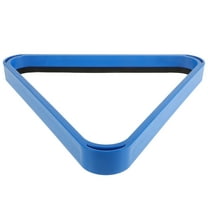 OUNONA Plastic Billiard Pool Ball Rack Triangle Billiard Frame Pool Table Ball Holder Snooker Pool Ball Rack Pool Table Accessories For Sports Game Room Blue