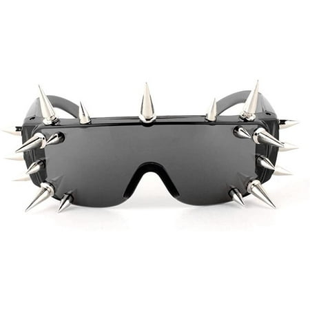 /Punk Rocker Large Shield Spike Fashion Novelty Club Sunglasses | Walmart Canada