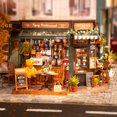 thumbnail image 2 of Kit de Maison Miniature DIY Tipsy Restaurant Rolife DG167, 2 of 5