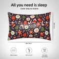 thumbnail image 6 of Disketp Winter Holiday Christmas Satin Pillowcase For Hair And Skin - Satin Pillow Cases Standard Size 20x30 Inches With Zipper,Gifts For Women Men, 6 of 8