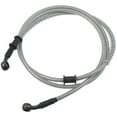 thumbnail image 1 of Manguera de aceite Unique Bargains para Motocicleta freno embrague 10mm 28 grados tono Plateado, 1 of 1