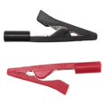 thumbnail image 4 of Sonda de Prueba Abrazadera Conector Pinza Cocodrilo Aislada 2X Rojo + Negro, 4 of 5