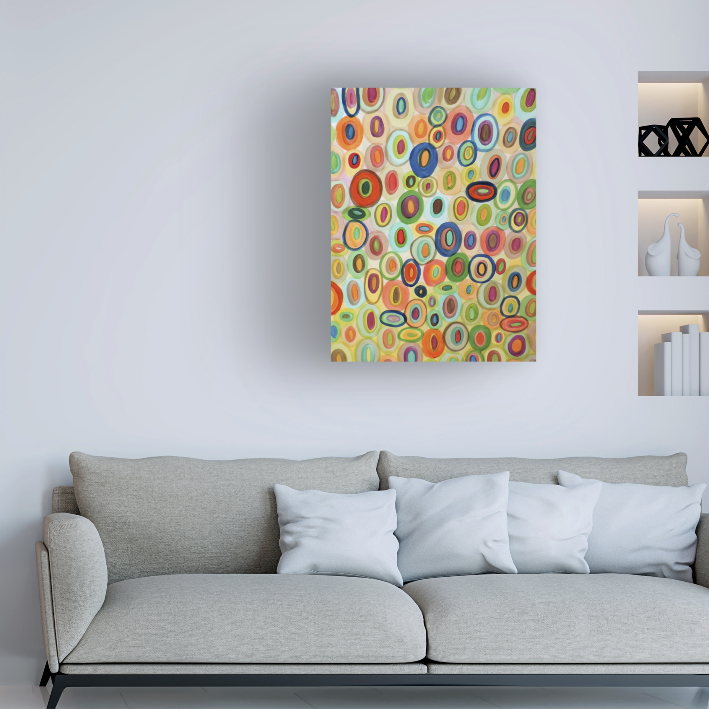 Trademark Fine Art "Permanence" Canvas Art by Sylvie Demers
