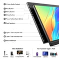 thumbnail image 3 of Monitor portátil KYY 15.6 pulgadas FHD 1080P USB-C HDMI con bolsa, 3 of 9