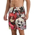 thumbnail image 2 of Hazbin Hotel Boys Swim Trunks Quick Dry Swim Shorts Kids Bathing Suits Boy Swimsuit Swimwear, 2 of 7