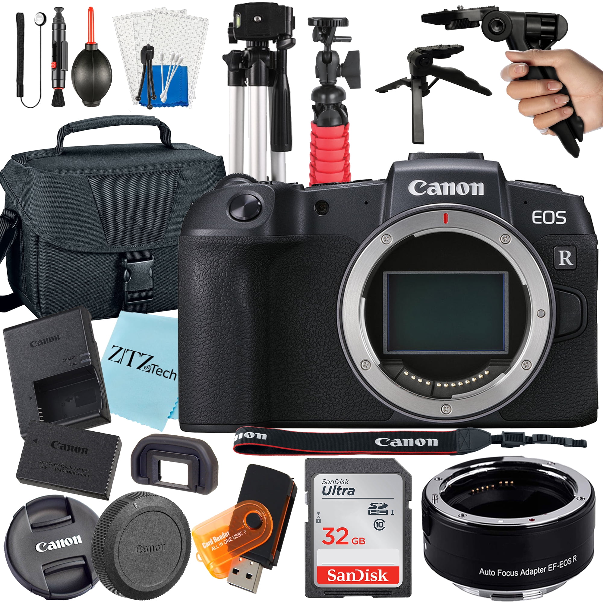 Canon EOS RP RF24-105mm F4-7.1 IS STM Mirrorless Camera Lens Kit