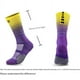 thumbnail image 3 of Calcetines de baloncesto Elite prácticos de barril alto, calcetines de baño de media caña con gradiente de marea, parte inferior de toalla gruesa, medias deportivas para correr para hombres y mujeres, 3 of 4