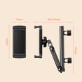thumbnail image 2 of Soporte para tableta de coche Ndcxsfigh brazo estirable rotación 360 para iPad Pro Air Mini Samsung Tab, 2 of 9
