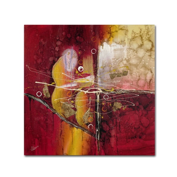 Trademark Fine Art "Dots" Canvas Art by Ricardo Tapia